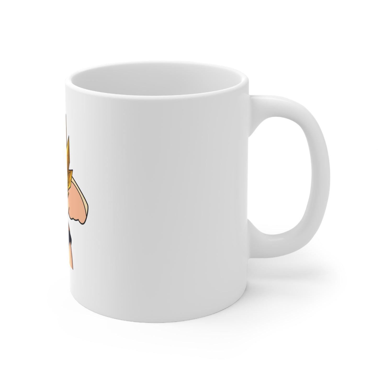 White Ceramic Mug, 11oz