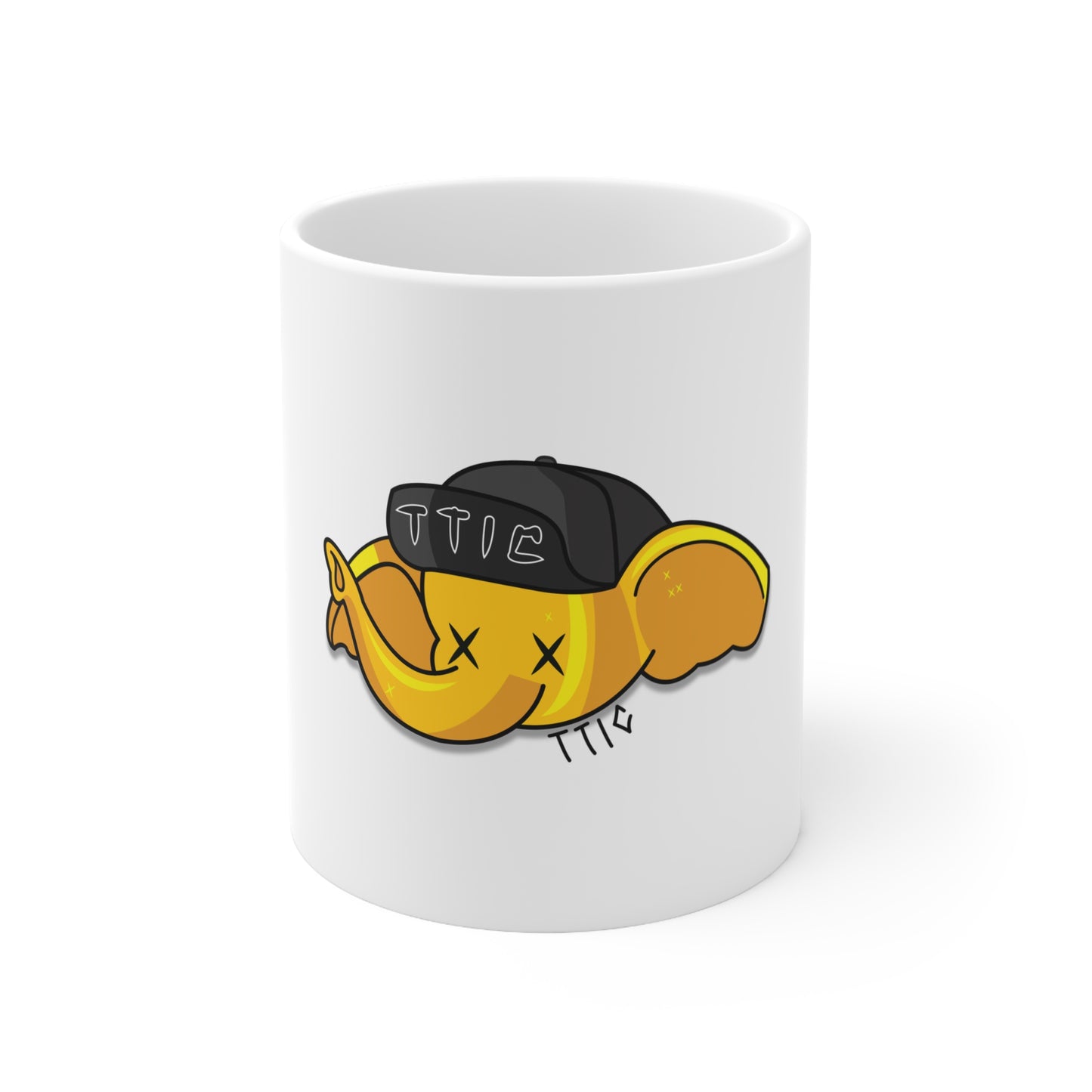 White Ceramic Mug, 11oz