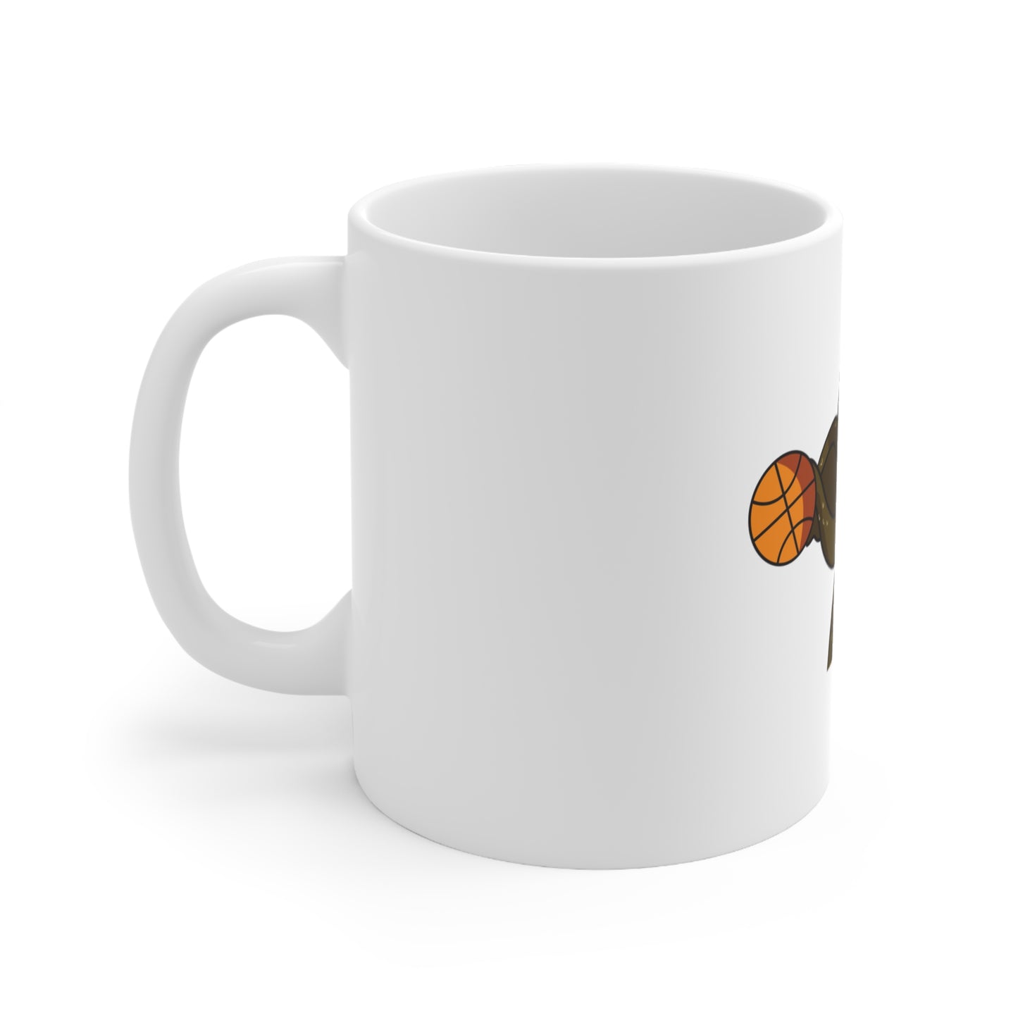 White Ceramic Mug, 11oz
