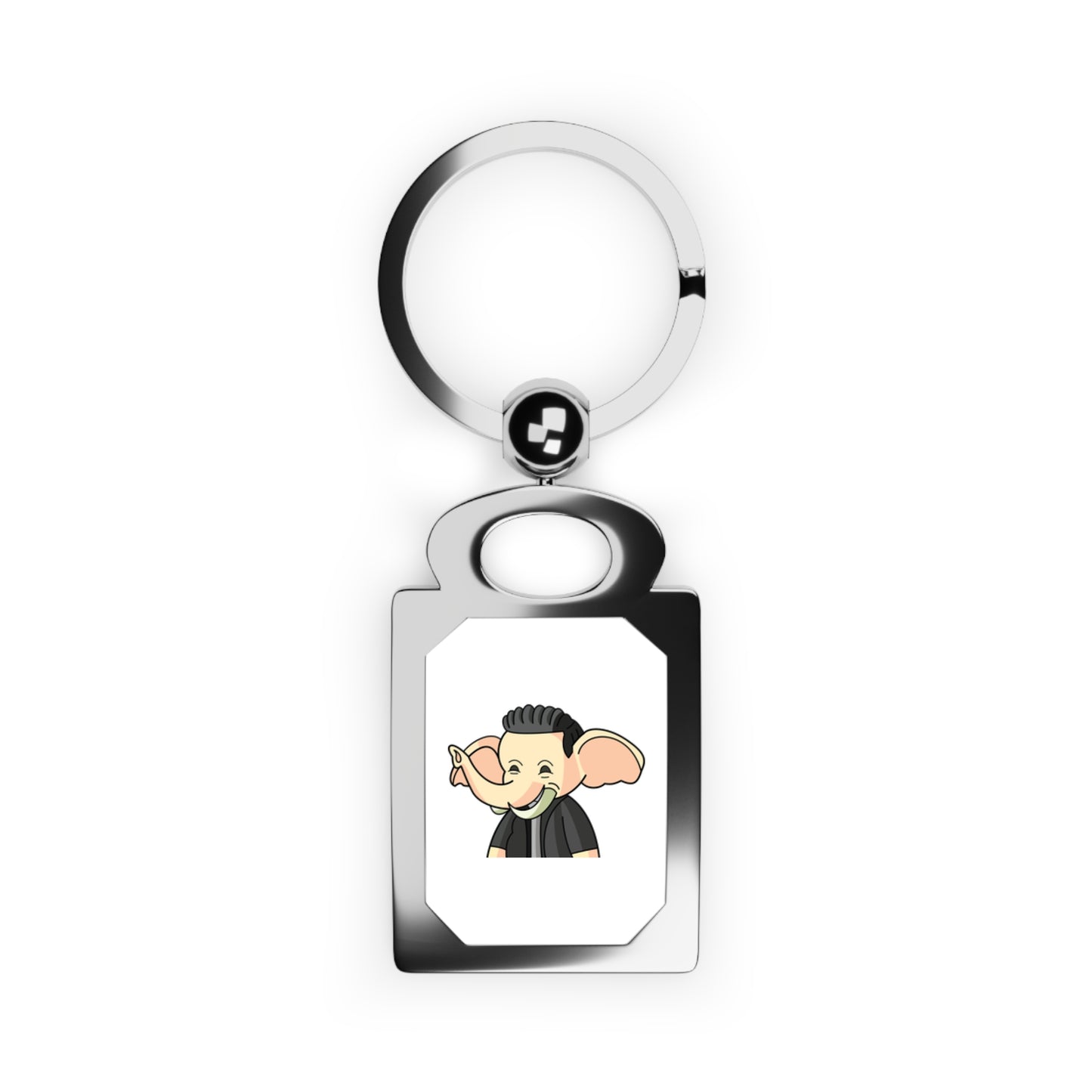 Rectangle Photo Keyring