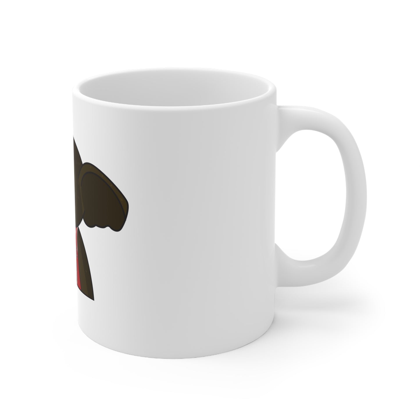 White Ceramic Mug, 11oz