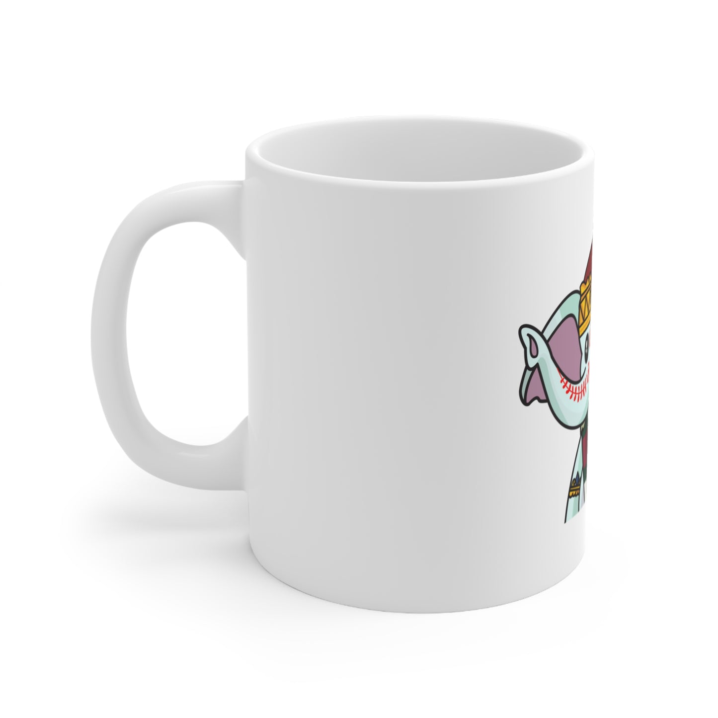 White Ceramic Mug, 11oz
