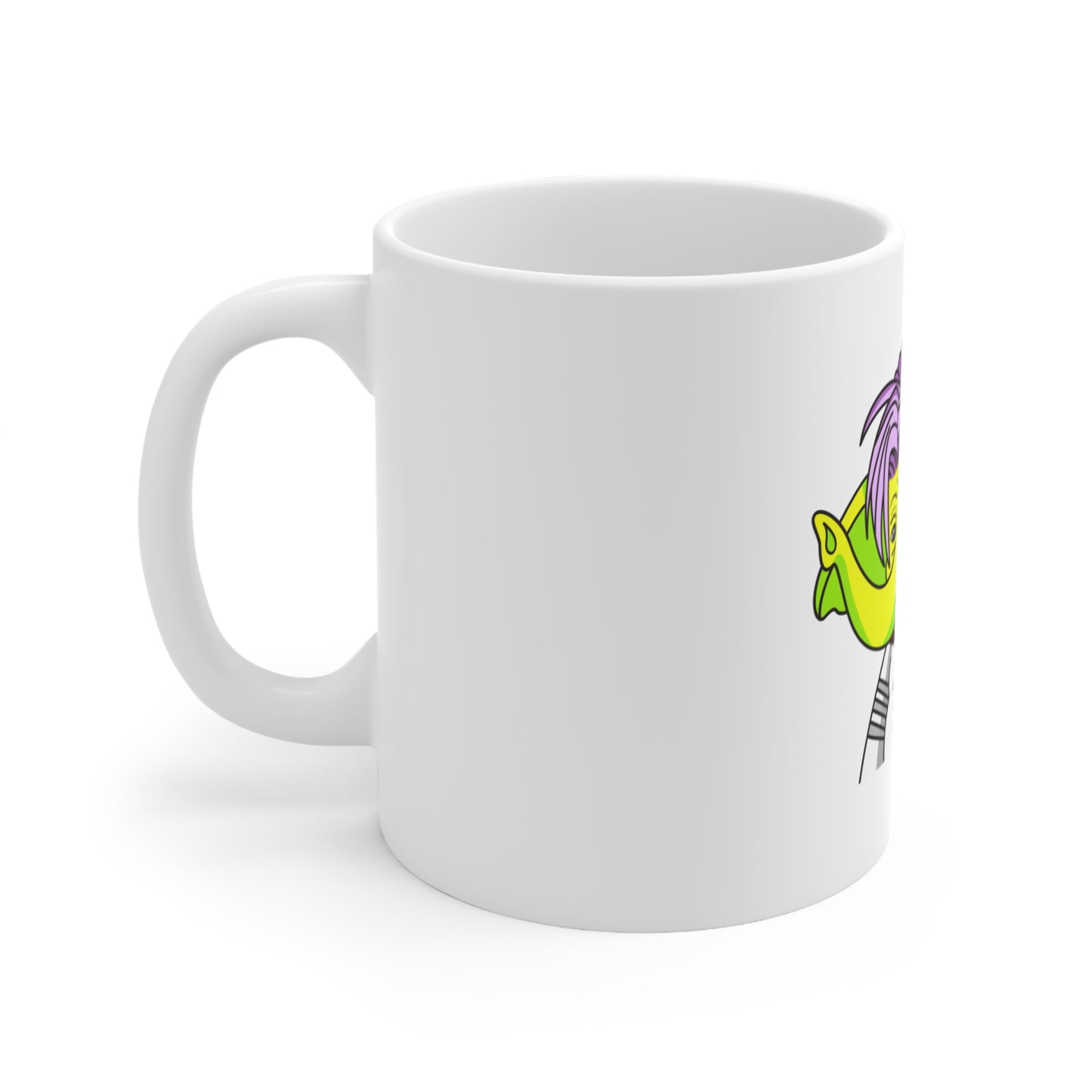 White Ceramic Mug, 11oz