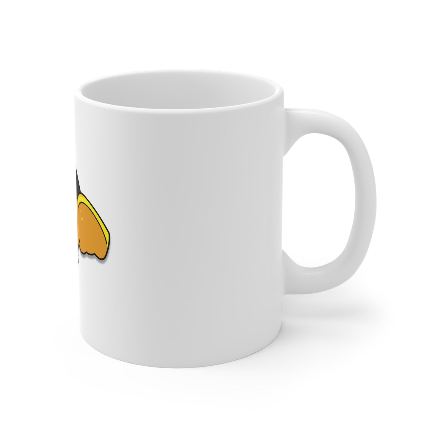 White Ceramic Mug, 11oz