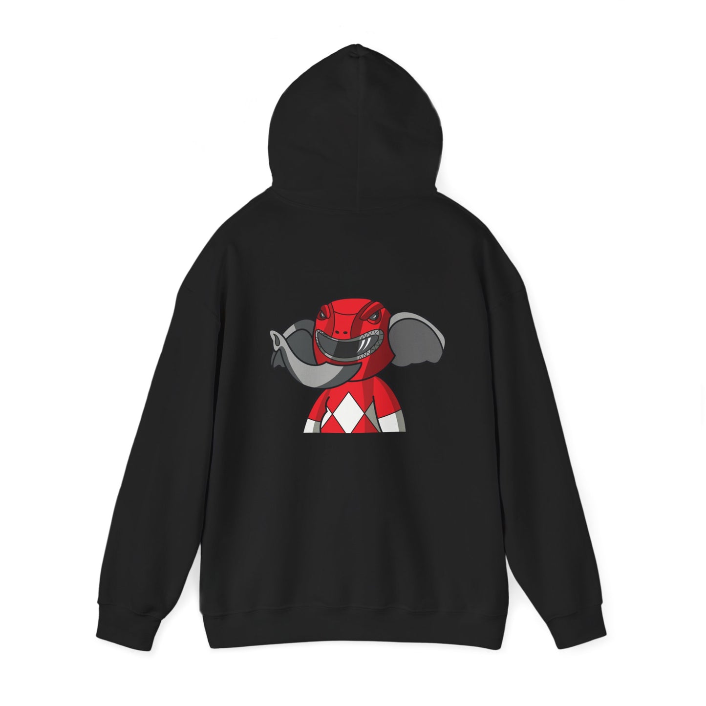Red Ranger Trippy Trunk Hoodie