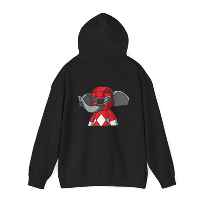Red Ranger Trippy Trunk Hoodie