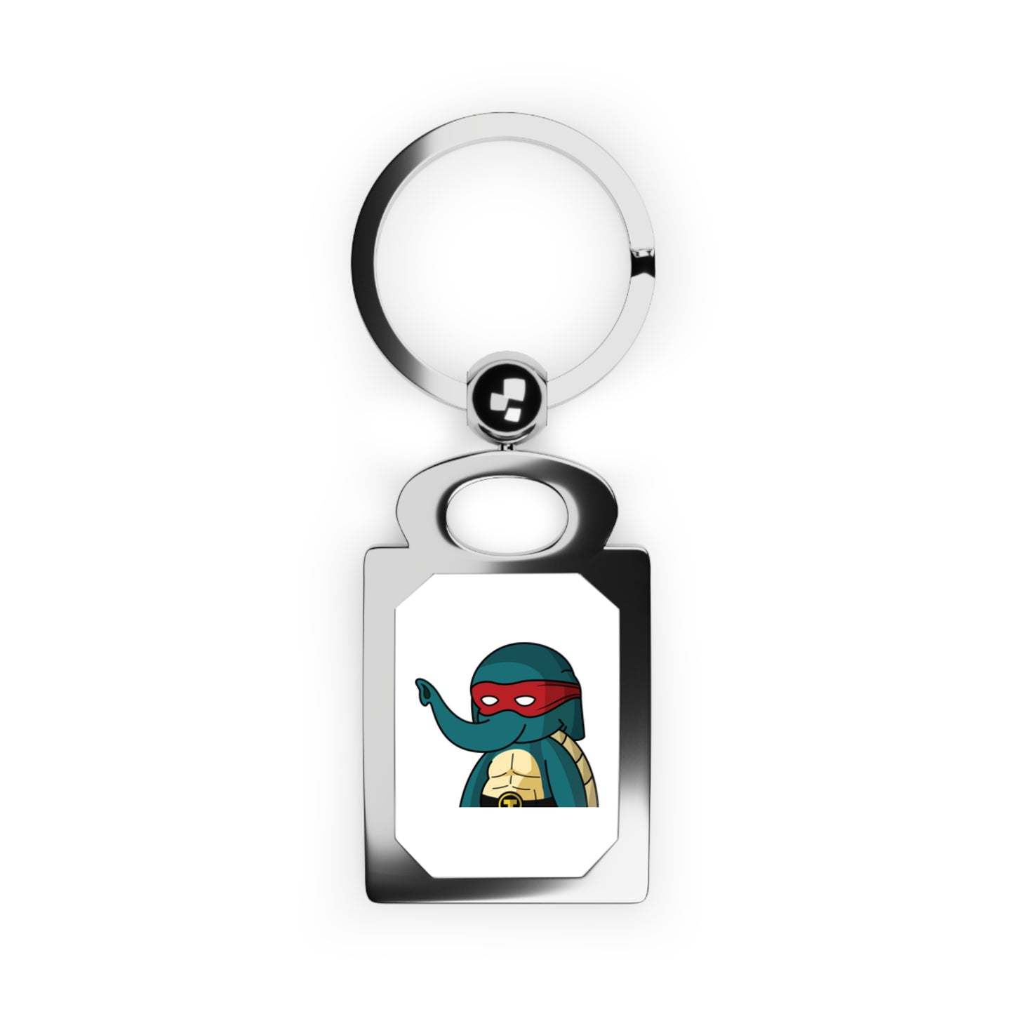 Rectangle Photo Keyring