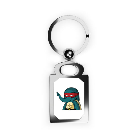 Rectangle Photo Keyring