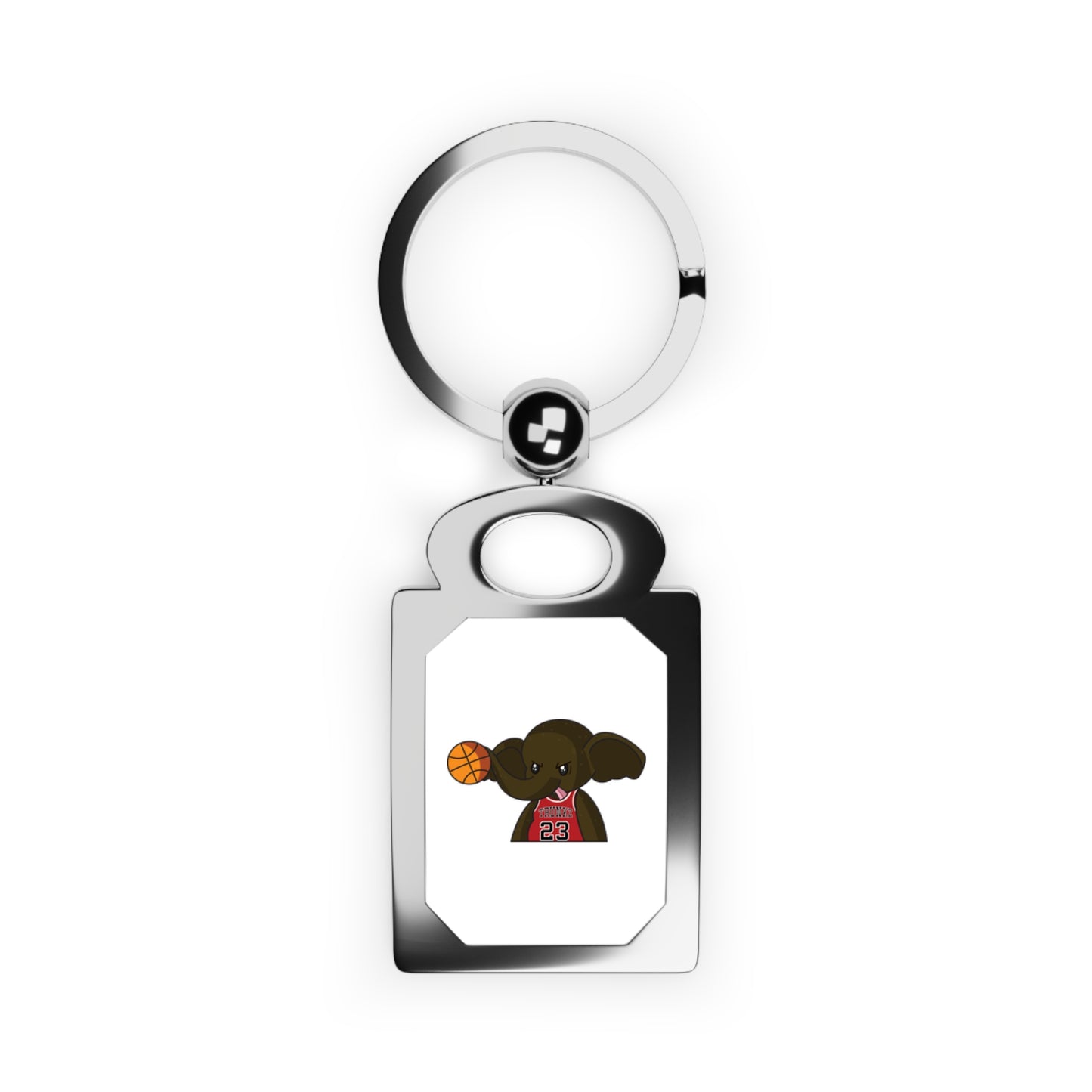 Rectangle Photo Keyring