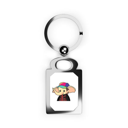 Rectangle Photo Keyring