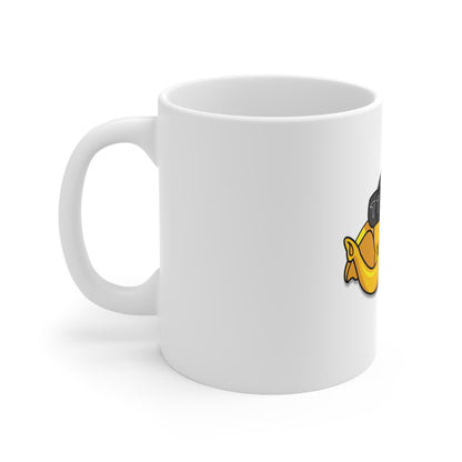 White Ceramic Mug, 11oz