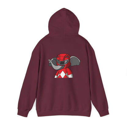 Red Ranger Trippy Trunk Hoodie