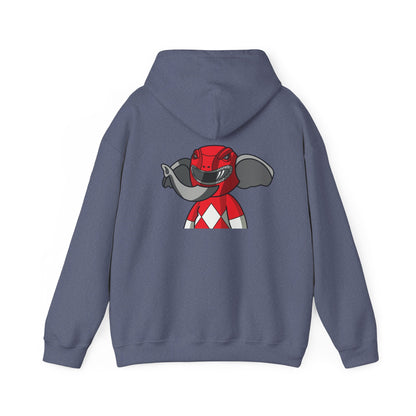 Red Ranger Trippy Trunk Hoodie