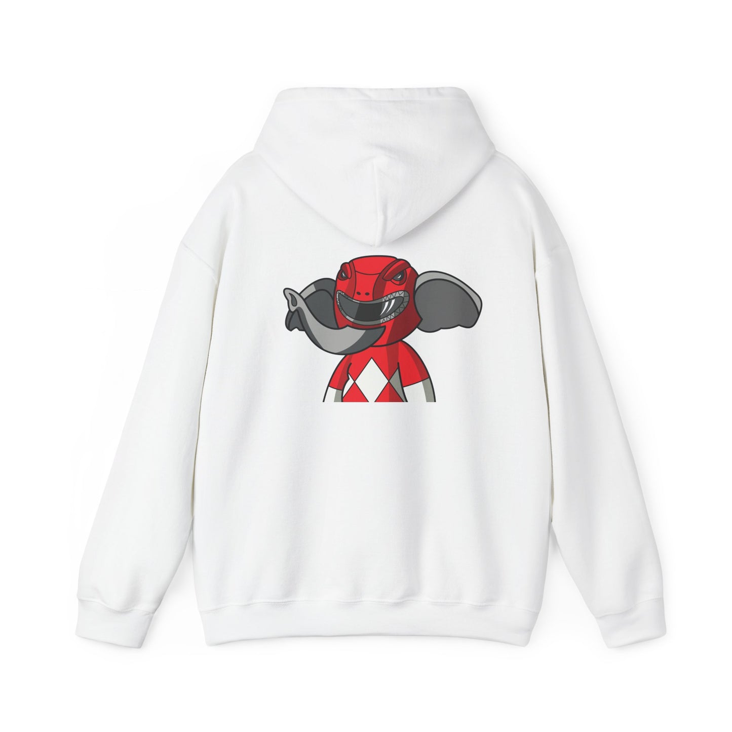 Red Ranger Trippy Trunk Hoodie