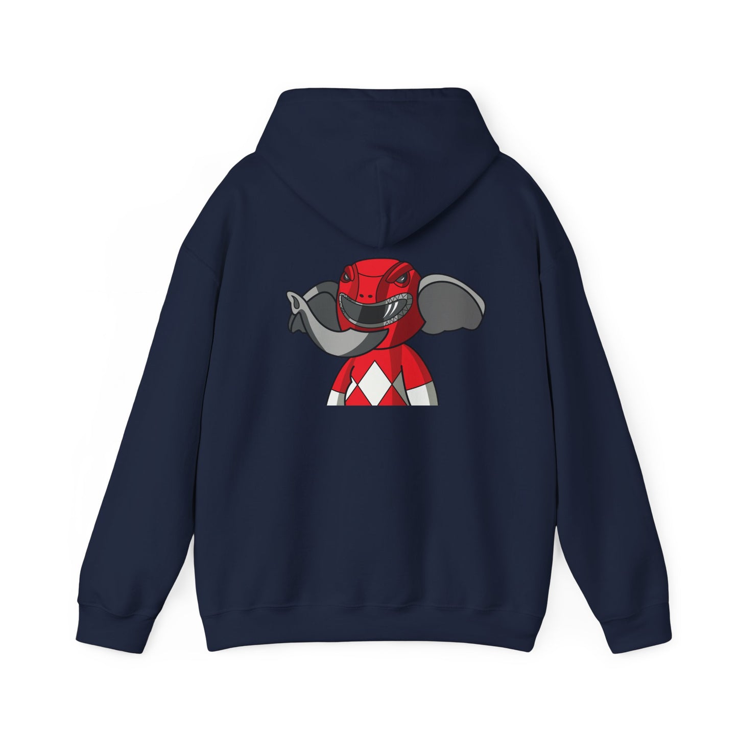 Red Ranger Trippy Trunk Hoodie