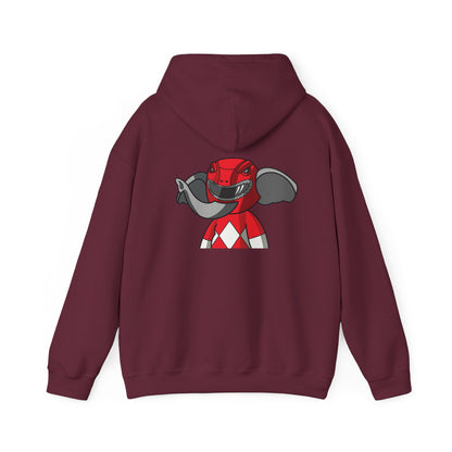 Red Ranger Trippy Trunk Hoodie