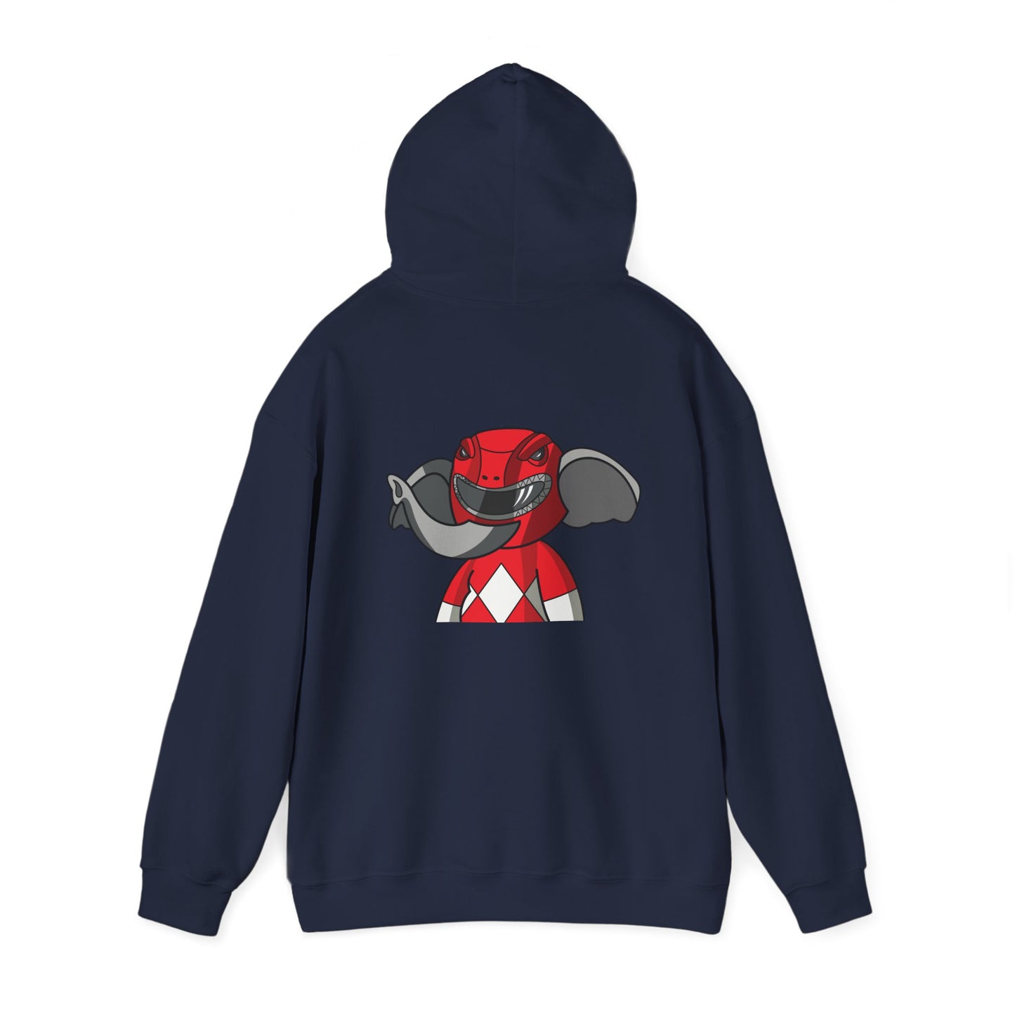 Red Ranger Trippy Trunk Hoodie