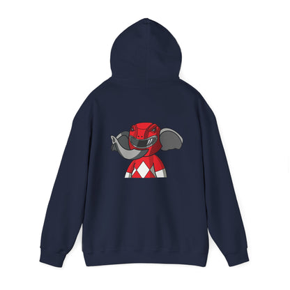 Red Ranger Trippy Trunk Hoodie