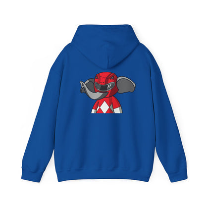 Red Ranger Trippy Trunk Hoodie