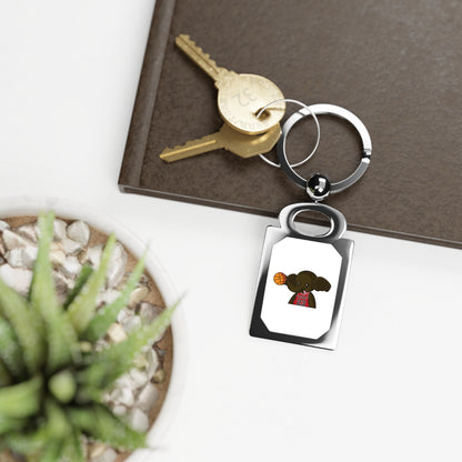 Rectangle Photo Keyring