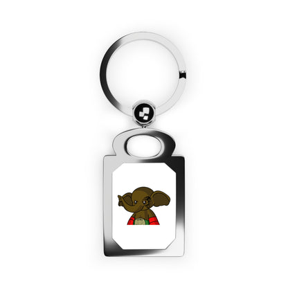 Rectangle Photo Keyring