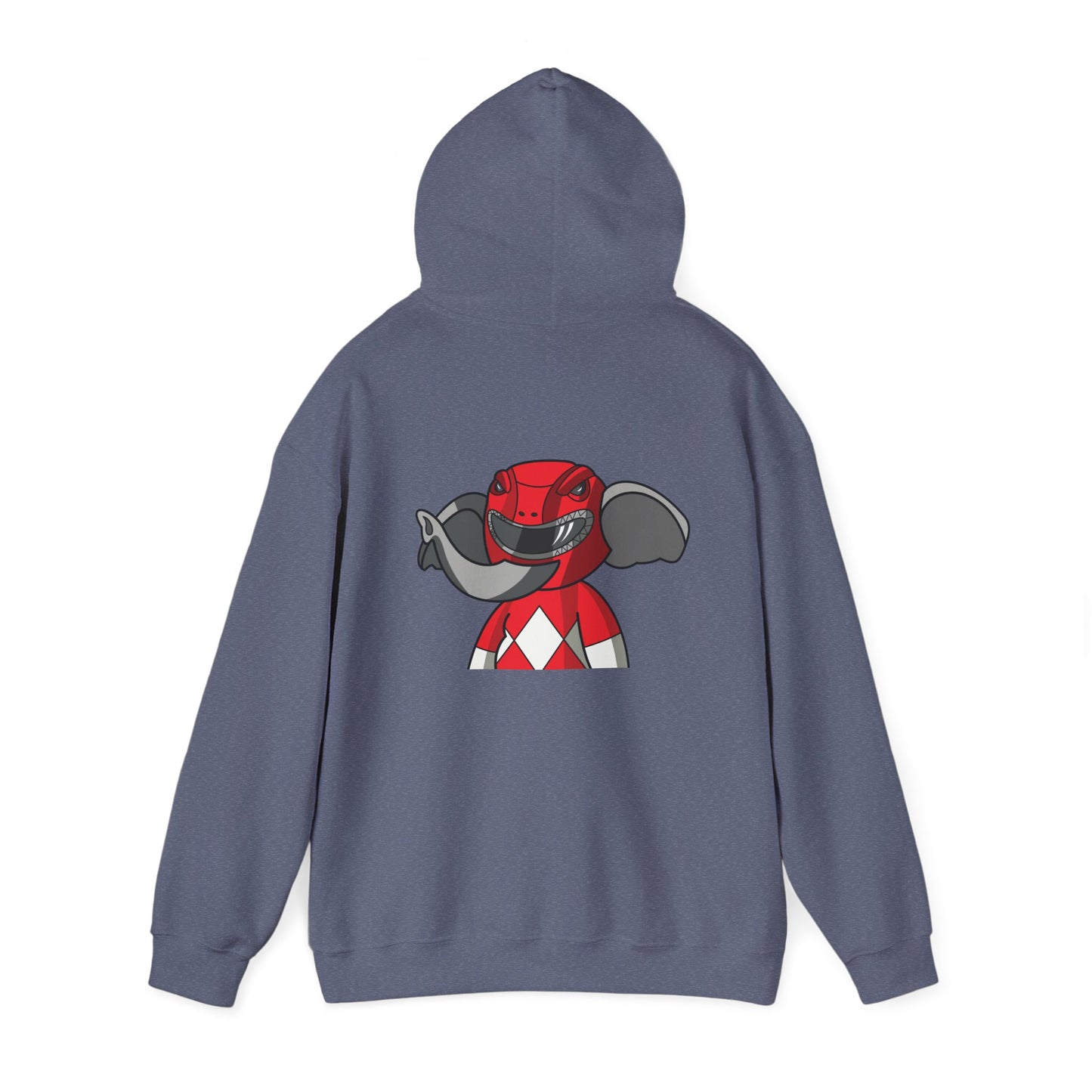 Red Ranger Trippy Trunk Hoodie