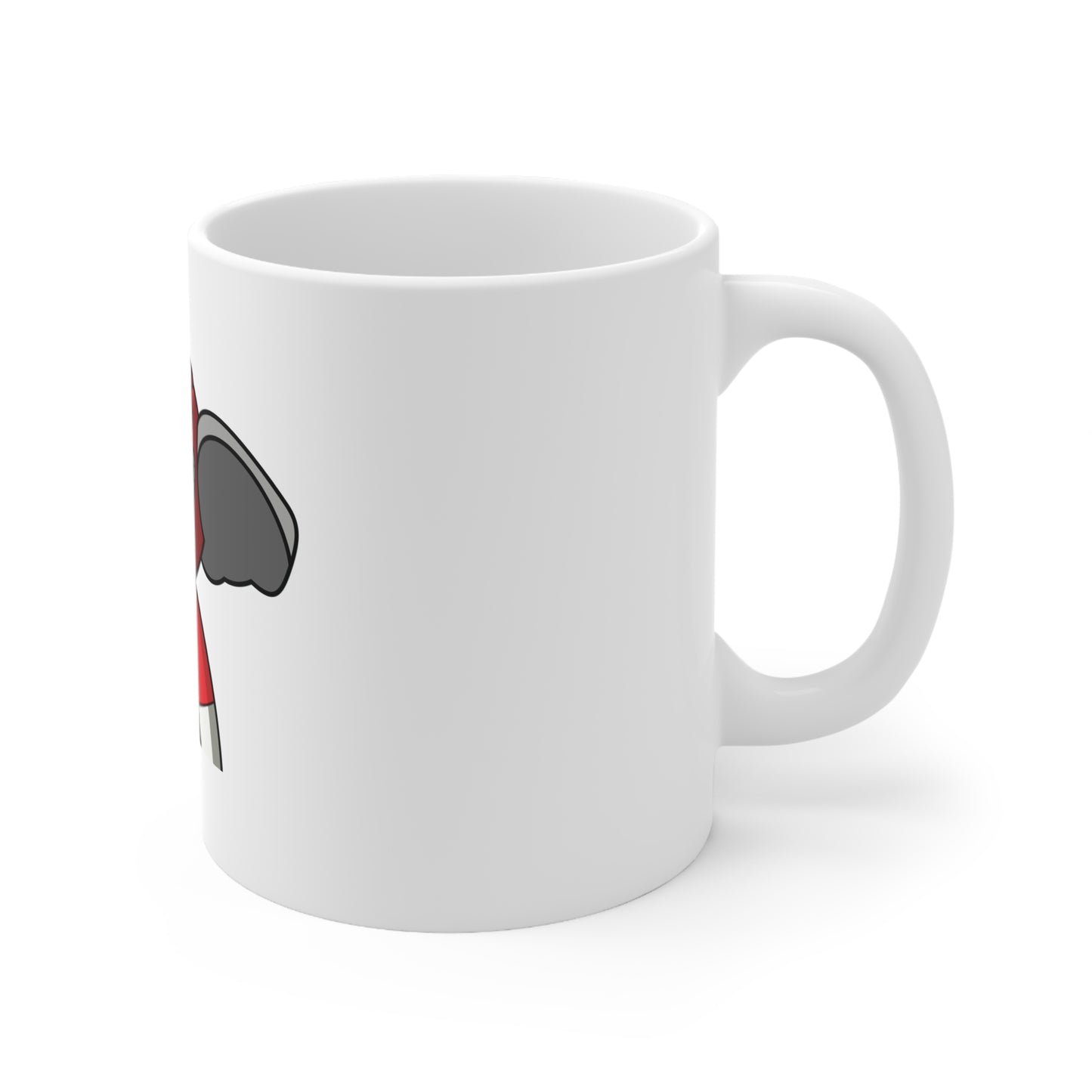 White Ceramic Mug, 11oz